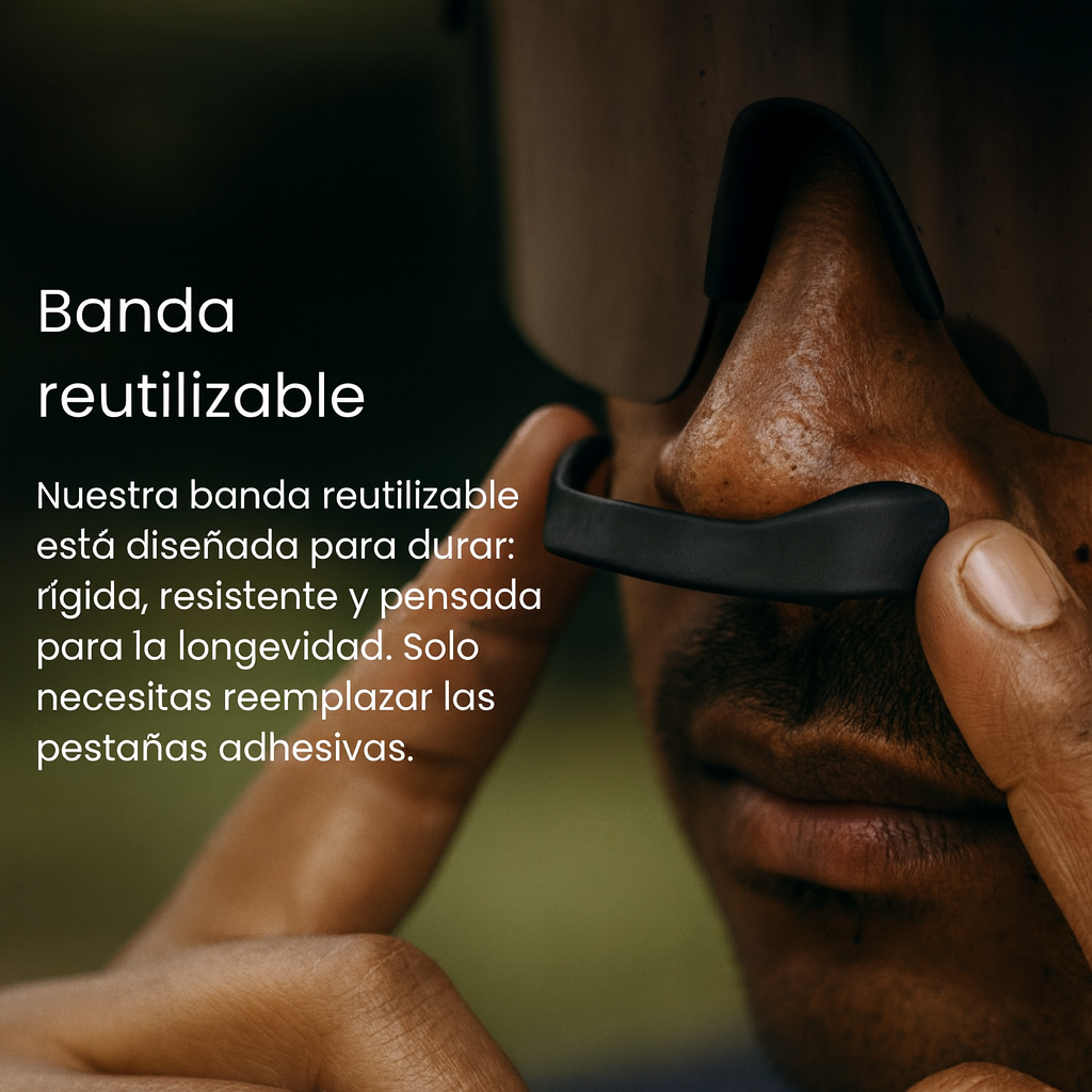 30 usos – Dilatador Nasal Magnético COBIO