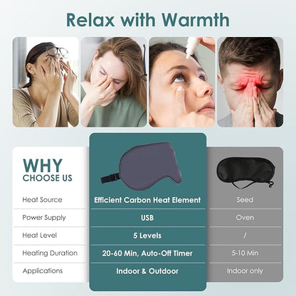 COBIO® Premium Heated Sleep Mask